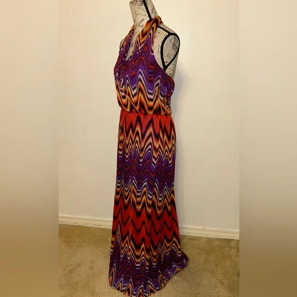 💜🧡Bisou Bisou Maxi Dress🧡💜 - Picture 4 of 13